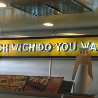 Photo taken at Which Wich? Superior Sandwiches by Warren K. on 2/23/2012