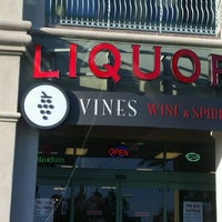 Photo taken at Vines Wine &amp; Spirits by André M. on 2/23/2012