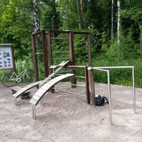 Photo taken at Laakson puisto by pekka k. on 7/1/2012