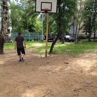 Photo taken at Баскетбольная площадка на гор. пляже by Pavel E. on 7/19/2012