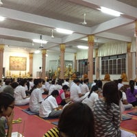 Photo taken at วัดโพธิ์พุฒิตาล by Gluaymai H. on 3/7/2012