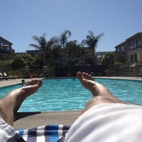 Photo taken at NoHo Commons Pool House by Taylor B. on 6/7/2012