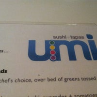 Photo taken at Umi Sushi + Tapas by Gary A. on 7/8/2012