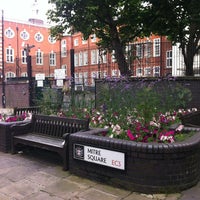Photo taken at Mitre Square by Richard H. on 7/31/2012
