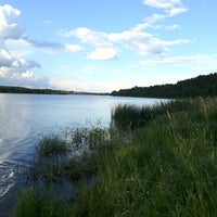 Photo taken at Пляж на р. Волге (Рябеево) by Лена К. on 7/21/2012