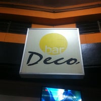 Photo taken at Deco Bar by Thiago M. on 8/29/2012