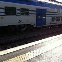 Photo taken at Stazione Ladispoli - Cerveteri by Cristina S. on 6/18/2012