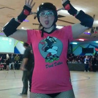 Photo taken at Rainbow Rink Skating &amp;amp; Entertainment Center by Kelly H. on 3/10/2012