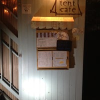 Photo taken at テントカフェ by Takafumi D. on 7/22/2012