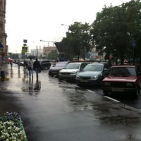 Photo taken at Остановка «Метро Автозаводская» by Veronika on 6/13/2012