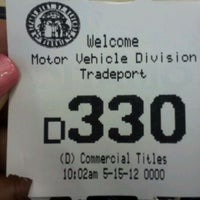 Photo taken at Georgia Department of Revenue Motor Vehicle Division by Tameka J. on 5/15/2012