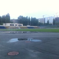 Photo taken at Стадион КНЕУ by Nasta S. on 5/7/2012