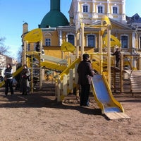 Photo taken at Детская Площадка by Olga K. on 4/21/2012