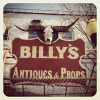 Photo taken at Billy&amp;#39;s Antiques &amp;amp; Props by Joseph G. on 3/30/2012