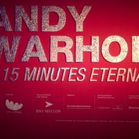 Photo taken at Andy Warhol: 15 Minutes Eternal by Hyewon on 7/9/2012