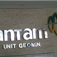 Photo taken at PT Antam Tbk. unit Geomin by Raditya H. on 7/12/2012