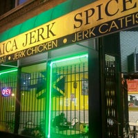 Photo taken at Jamaica Jerk Spice by TROY T. on 9/8/2012