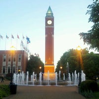 Photo taken at Clock Tower Plaza by B. Kyle B. on 4/6/2012