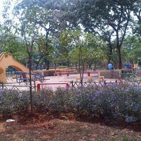Photo taken at Taman Segitiga Priok by Anastasya Y. on 8/24/2012