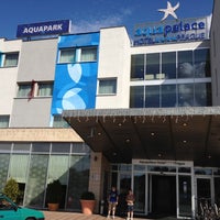 Photo taken at Aquapalace Hotel Prague by Dirk C. on 8/25/2012