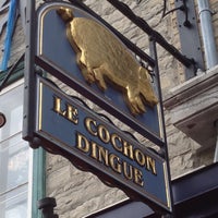 Le Cochon Dingue French Restaurant In Quebec