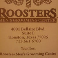Photo taken at Roosters Men&amp;#39;s Grooming Center by Shannon H. on 4/14/2012