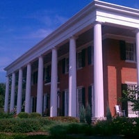 Photo taken at Georgia Governor&amp;#39;s Mansion by wajoto on 8/22/2012