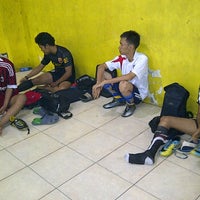 Photo taken at Champion Futsal by ovan l. on 2/17/2012