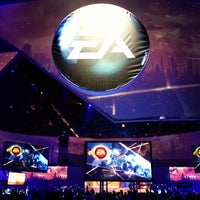 Photo taken at EA Booth at E3 by JonMichael B. on 6/5/2012