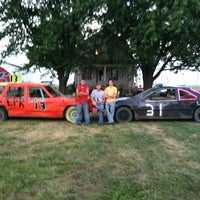 Photo taken at Dixie Motor Speedway by Heather G. on 7/3/2012