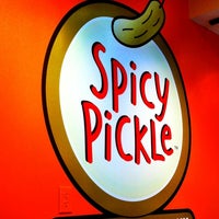 Photo taken at Spicy Pickle by Ernie W. on 8/31/2012