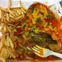 Photo taken at Dino&amp;#39;s Chicken and Burgers - Huntington Park by Marty on 3/20/2012