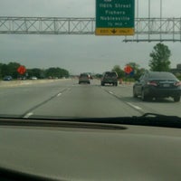 Photo taken at I-69 Exit 1 &amp;amp; 82nd St by Kris R. on 5/6/2012