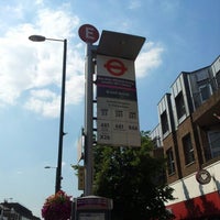 Photo taken at Broad Street/Teddington Bus Stop E by Kathy M. on 7/25/2012