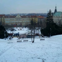 Photo taken at Park Jiráskovy sady by Lukas on 2/14/2012