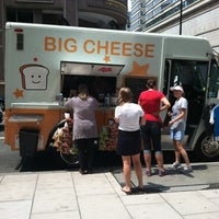 Photo taken at Big Cheese Truck by Chloe B. on 8/1/2012