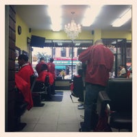 Photo taken at Corniell Barber Shop by Brian W. on 8/3/2012