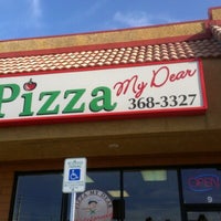 Снимок сделан в Pizza My Dear пользователем Aaron R. 7/23/2012