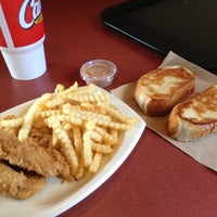 Photo taken at Raising Cane&#39;s Chicken Fingers by Nathallie T. on 6/21/2012