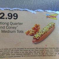 Photo taken at SONIC Drive-In by Darrell T. on 9/10/2012