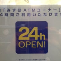 Photo taken at Mizuho Bank ATM by WATARUde on 5/22/2012