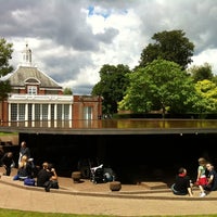 Photo taken at Herzog &amp;amp; de Meuron and Ai Weiwei Serpentine Summer Pavilion by Mike H. on 7/11/2012