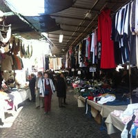 Photo taken at Mercato di Via Sannio by Gabriella G. on 3/17/2012