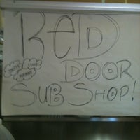 Menu Red Door Sub Shop 800 S Salisbury Blvd