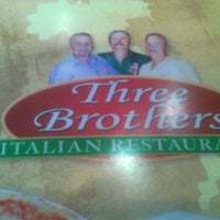 Photo taken at Three Brothers Italian Restaurant by Emily W. on 5/20/2012
