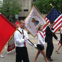 Photo taken at Polish Constitution Day Parade by David M. on 5/5/2012