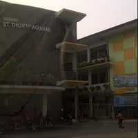 Photo taken at Sekolah St. Andreas by Juwita E. on 7/27/2012