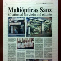 Foto tomada en Multiópticas Sanz  por optimovil el 5/7/2012