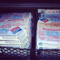 Photo taken at Domino&amp;#39;s Pizza by Carlos G. on 3/17/2012