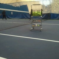 Photo taken at Bay Terrace Tennis Center by Marianne on 3/11/2012